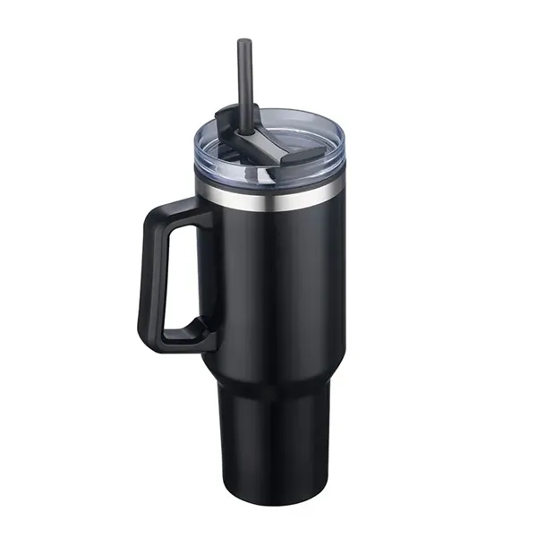 Connor 40 oz. Steel/PP Liner Travel Mug - Connor 40 oz. Steel/PP Liner Travel Mug - Image 6 of 48