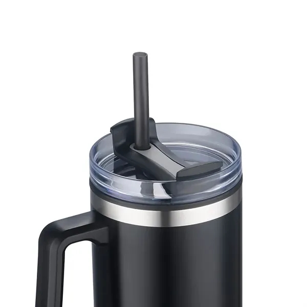 Connor 40 oz. Steel/PP Liner Travel Mug - Connor 40 oz. Steel/PP Liner Travel Mug - Image 8 of 48
