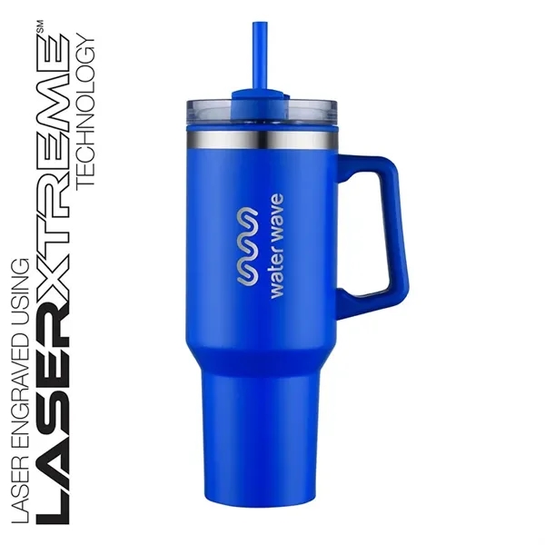 Connor 40 oz. Steel/PP Liner Travel Mug - Connor 40 oz. Steel/PP Liner Travel Mug - Image 13 of 48