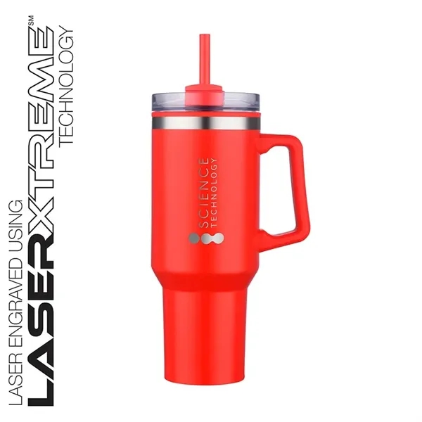 Connor 40 oz. Steel/PP Liner Travel Mug - Connor 40 oz. Steel/PP Liner Travel Mug - Image 21 of 48