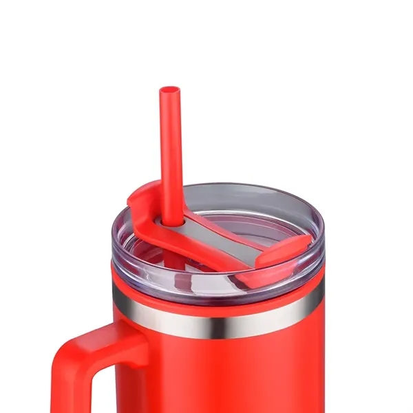 Connor 40 oz. Steel/PP Liner Travel Mug - Connor 40 oz. Steel/PP Liner Travel Mug - Image 25 of 48