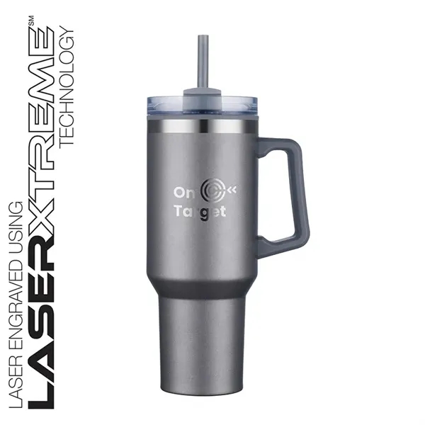 Connor 40 oz. Steel/PP Liner Travel Mug - Connor 40 oz. Steel/PP Liner Travel Mug - Image 29 of 48