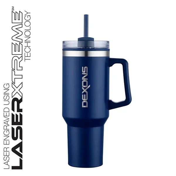 Connor 40 oz. Steel/PP Liner Travel Mug - Connor 40 oz. Steel/PP Liner Travel Mug - Image 37 of 48