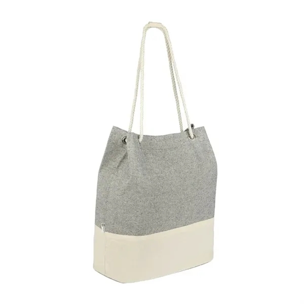 Renew I 10 oz. Recycled Cotton Tote Bag - Renew I 10 oz. Recycled Cotton Tote Bag - Image 4 of 14