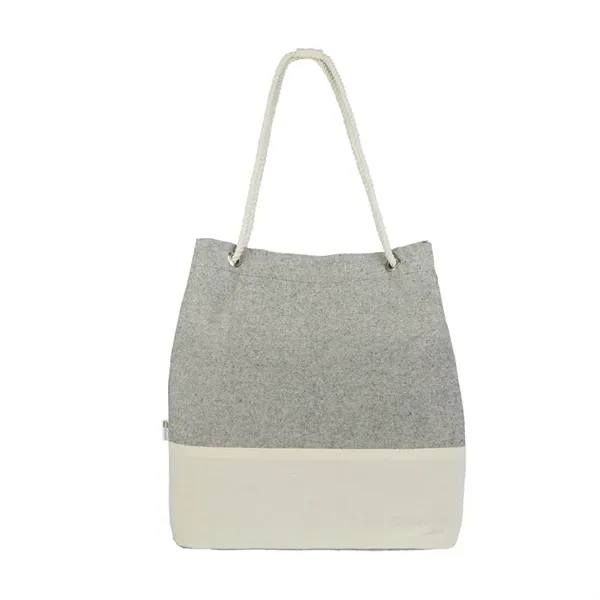 Renew I 10 oz. Recycled Cotton Tote Bag - Renew I 10 oz. Recycled Cotton Tote Bag - Image 8 of 14