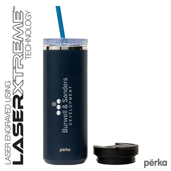Perka® Trent 18 oz. Double Wall, Stainless Steel Hot/Cold... - Perka® Trent 18 oz. Double Wall, Stainless Steel Hot/Cold... - Image 30 of 62