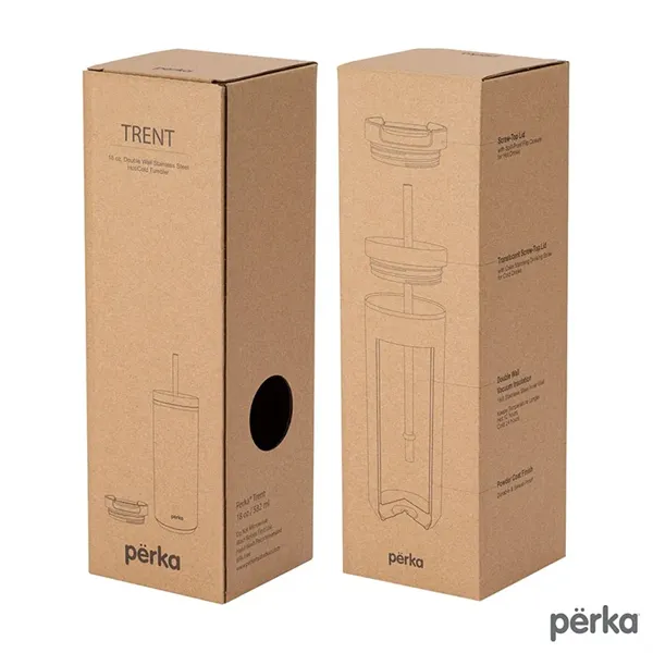 Perka® Trent 18 oz. Double Wall, Stainless Steel Hot/Cold... - Perka® Trent 18 oz. Double Wall, Stainless Steel Hot/Cold... - Image 49 of 62