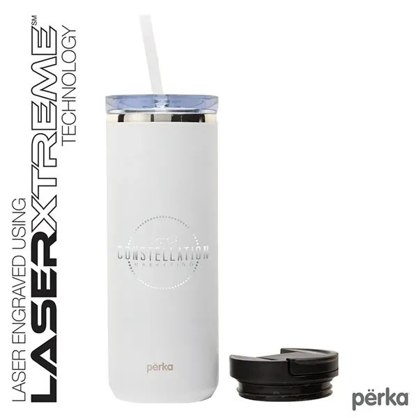 Perka® Trent 18 oz. Double Wall, Stainless Steel Hot/Cold... - Perka® Trent 18 oz. Double Wall, Stainless Steel Hot/Cold... - Image 51 of 62