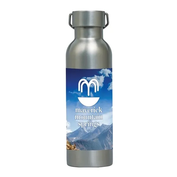 Ria 28 oz. Single Wall Stainless Steel Bottle - Ria 28 oz. Single Wall Stainless Steel Bottle - Image 17 of 20