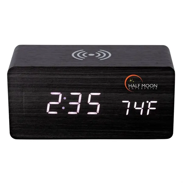 Opus Wireless Charging Speaker w/ Clock - Opus Wireless Charging Speaker w/ Clock - Image 5 of 9