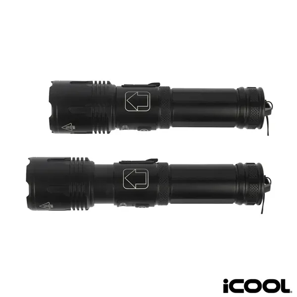 iCOOL Longmont Rechargeable 1000-Lumen Aluminum Tactical ... - iCOOL Longmont Rechargeable 1000-Lumen Aluminum Tactical ... - Image 5 of 8