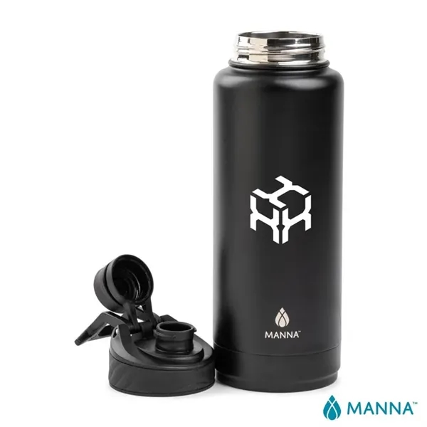 Manna™ Convoy 40 oz. Double Wall Steel Bottle - Manna™ Convoy 40 oz. Double Wall Steel Bottle - Image 4 of 10