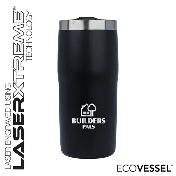 EcoVessel® The Metro 16 oz. Vacuum Insulated Tumbler - EcoVessel® The Metro 16 oz. Vacuum Insulated Tumbler - Image 2 of 9