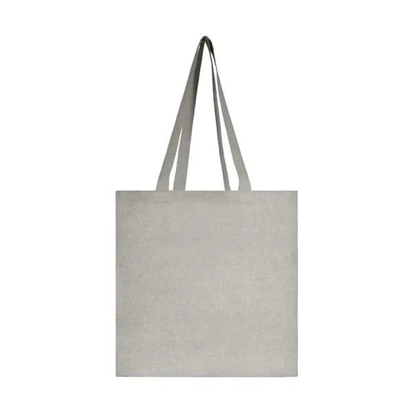 Vitality 4.5 oz Recycled Cotton Tote Bag - Vitality 4.5 oz Recycled Cotton Tote Bag - Image 8 of 12