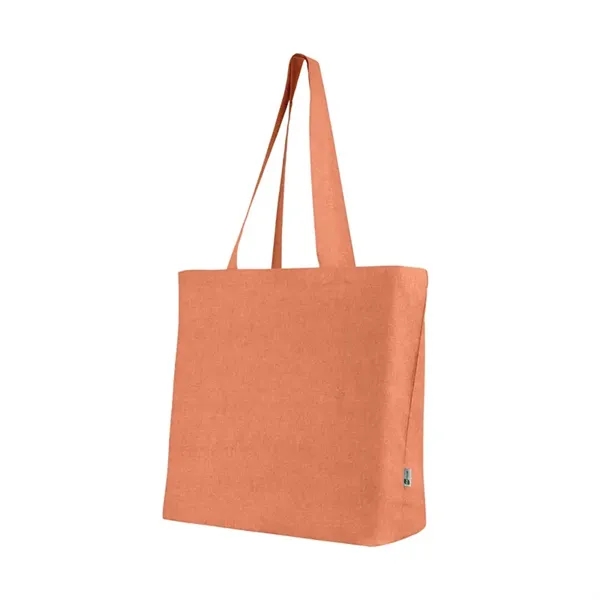 Vitality 4.5 oz Recycled Cotton Tote Bag - Vitality 4.5 oz Recycled Cotton Tote Bag - Image 9 of 12