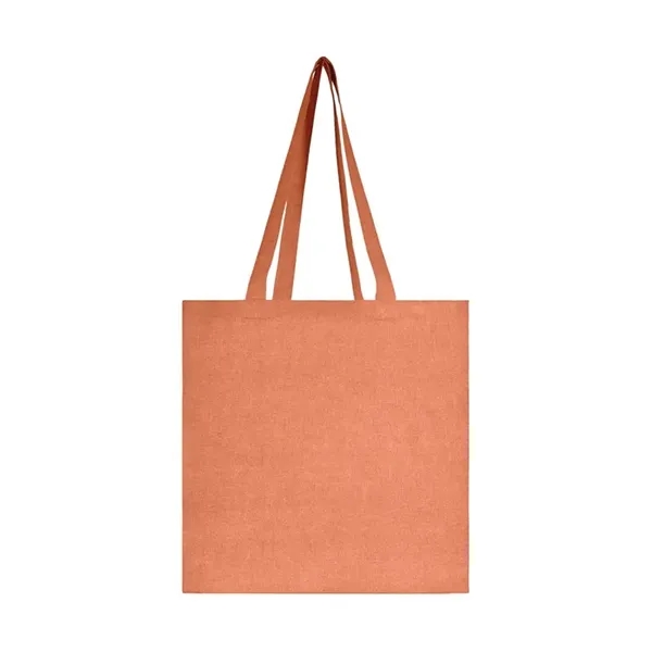Vitality 4.5 oz Recycled Cotton Tote Bag - Vitality 4.5 oz Recycled Cotton Tote Bag - Image 10 of 12