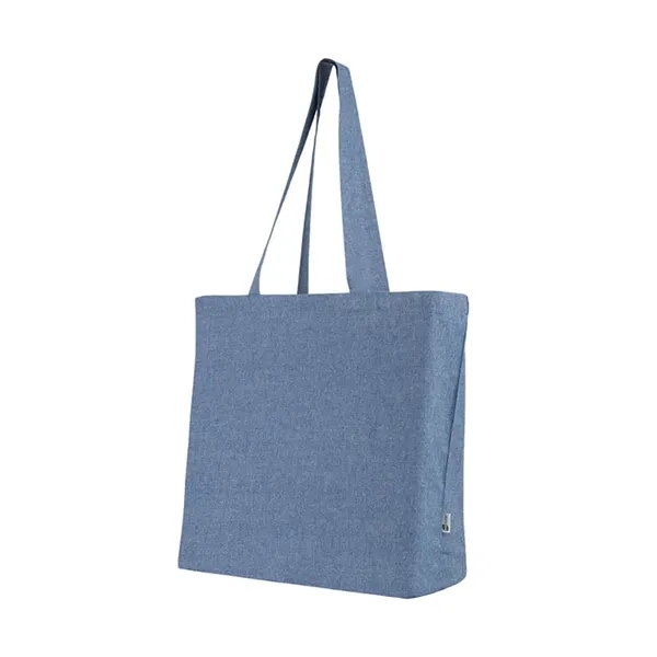 Vitality 4.5 oz Recycled Cotton Tote Bag - Vitality 4.5 oz Recycled Cotton Tote Bag - Image 11 of 12