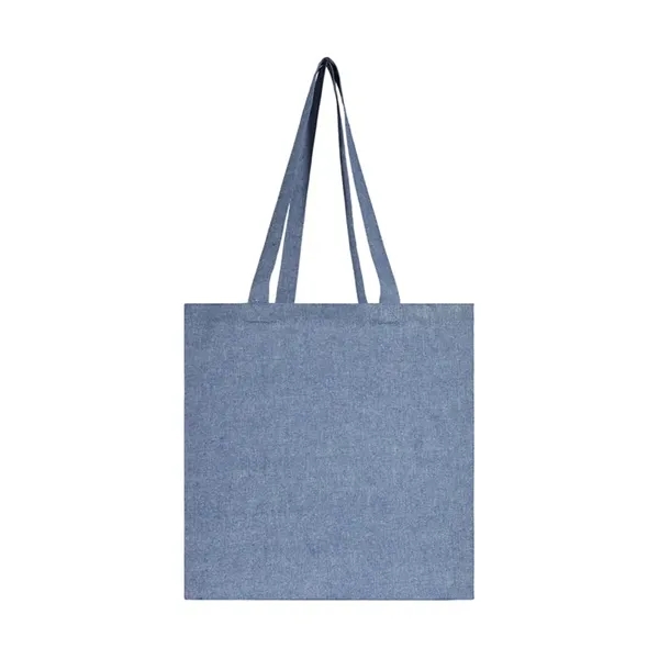 Vitality 4.5 oz Recycled Cotton Tote Bag - Vitality 4.5 oz Recycled Cotton Tote Bag - Image 12 of 12