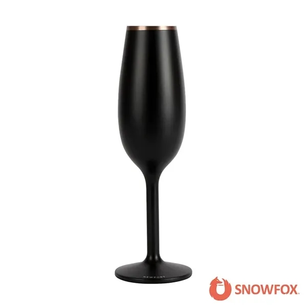 Snowfox® 6 oz. Insulated Champagne Flute - Snowfox® 6 oz. Insulated Champagne Flute - Image 10 of 36