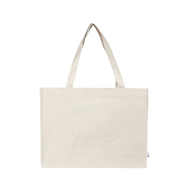Juliette 10 oz. Recycled Cotton Shopper Tote - Juliette 10 oz. Recycled Cotton Shopper Tote - Image 7 of 9