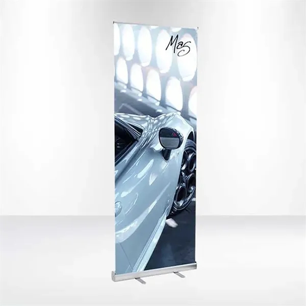 DisplaySplash 31  1/2" W x 78  3/4" H Roll-Up Fabric Banner - DisplaySplash 31  1/2" W x 78  3/4" H Roll-Up Fabric Banner - Image 3 of 4