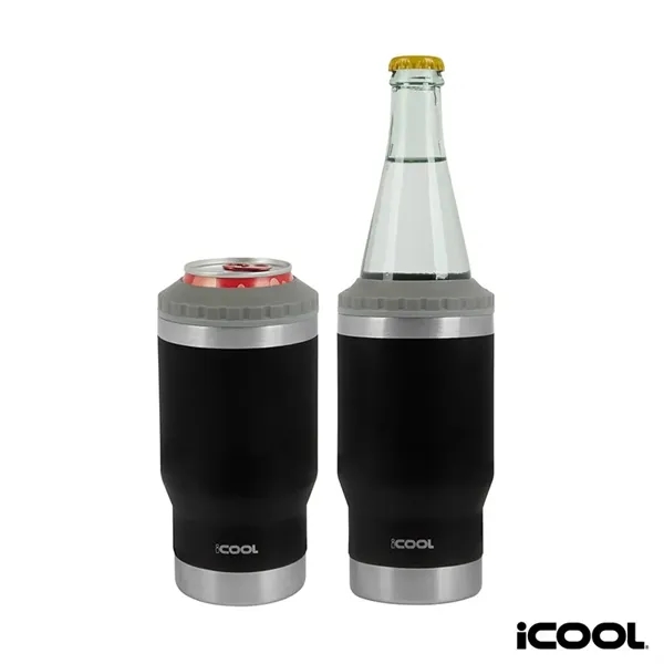 iCOOL® Oswego 14 oz. Double Wall Stainless Steel Can Cool... - iCOOL® Oswego 14 oz. Double Wall Stainless Steel Can Cool... - Image 6 of 16