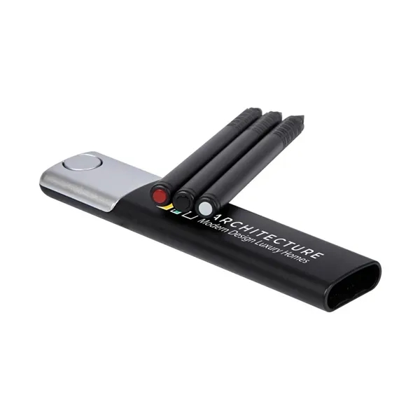Verta 3-in-1 Pen / Pencil Set - Verta 3-in-1 Pen / Pencil Set - Image 4 of 7