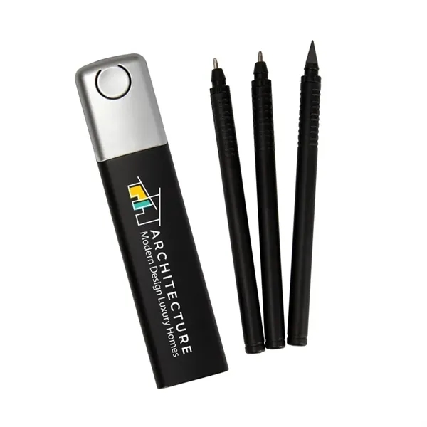 Verta 3-in-1 Pen / Pencil Set - Verta 3-in-1 Pen / Pencil Set - Image 6 of 7