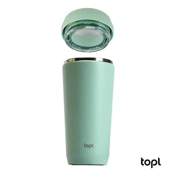 TOPL® 16 oz. Double Wall, Recycled Stainless Steel 360deg... - TOPL® 16 oz. Double Wall, Recycled Stainless Steel 360deg... - Image 6 of 73
