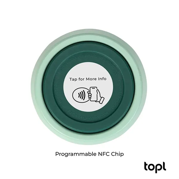 TOPL® 16 oz. Double Wall, Recycled Stainless Steel 360deg... - TOPL® 16 oz. Double Wall, Recycled Stainless Steel 360deg... - Image 10 of 73