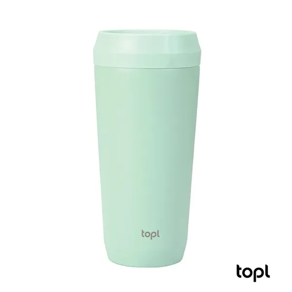 TOPL® 16 oz. Double Wall, Recycled Stainless Steel 360deg... - TOPL® 16 oz. Double Wall, Recycled Stainless Steel 360deg... - Image 14 of 73