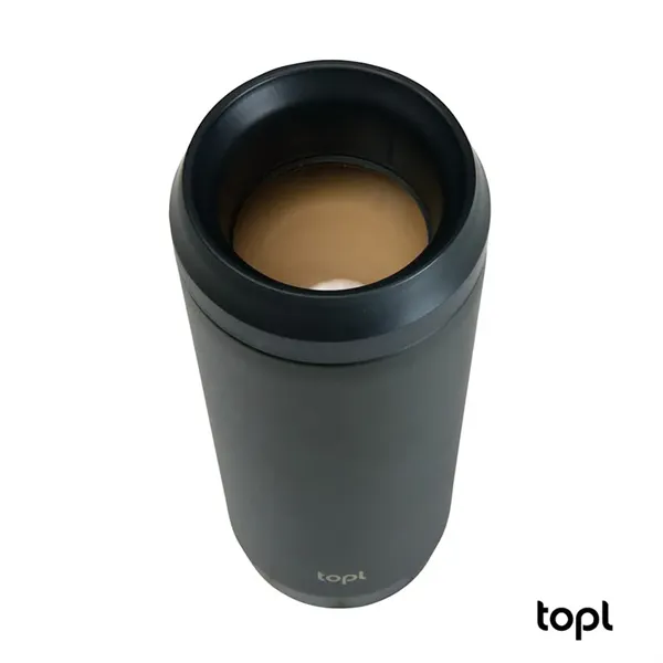 TOPL® 16 oz. Double Wall, Recycled Stainless Steel 360deg... - TOPL® 16 oz. Double Wall, Recycled Stainless Steel 360deg... - Image 17 of 73