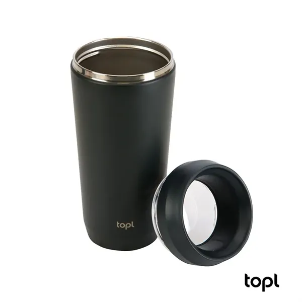 TOPL® 16 oz. Double Wall, Recycled Stainless Steel 360deg... - TOPL® 16 oz. Double Wall, Recycled Stainless Steel 360deg... - Image 18 of 73