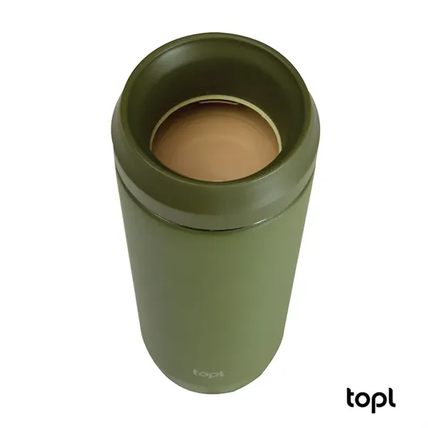 TOPL® 16 oz. Double Wall, Recycled Stainless Steel 360deg... - TOPL® 16 oz. Double Wall, Recycled Stainless Steel 360deg... - Image 24 of 73
