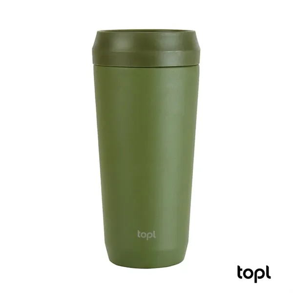 TOPL® 16 oz. Double Wall, Recycled Stainless Steel 360deg... - TOPL® 16 oz. Double Wall, Recycled Stainless Steel 360deg... - Image 30 of 73