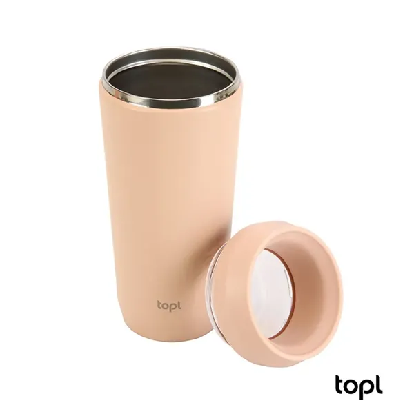 TOPL® 16 oz. Double Wall, Recycled Stainless Steel 360deg... - TOPL® 16 oz. Double Wall, Recycled Stainless Steel 360deg... - Image 33 of 73