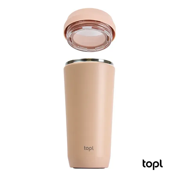 TOPL® 16 oz. Double Wall, Recycled Stainless Steel 360deg... - TOPL® 16 oz. Double Wall, Recycled Stainless Steel 360deg... - Image 34 of 73