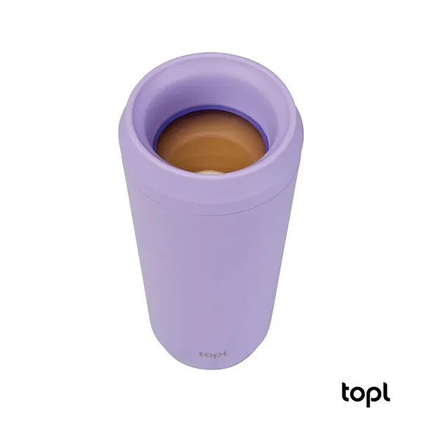 TOPL® 16 oz. Double Wall, Recycled Stainless Steel 360deg... - TOPL® 16 oz. Double Wall, Recycled Stainless Steel 360deg... - Image 39 of 73