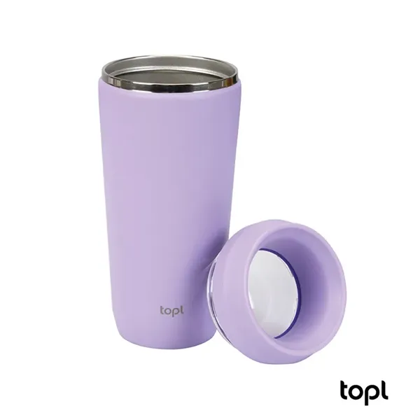 TOPL® 16 oz. Double Wall, Recycled Stainless Steel 360deg... - TOPL® 16 oz. Double Wall, Recycled Stainless Steel 360deg... - Image 40 of 73