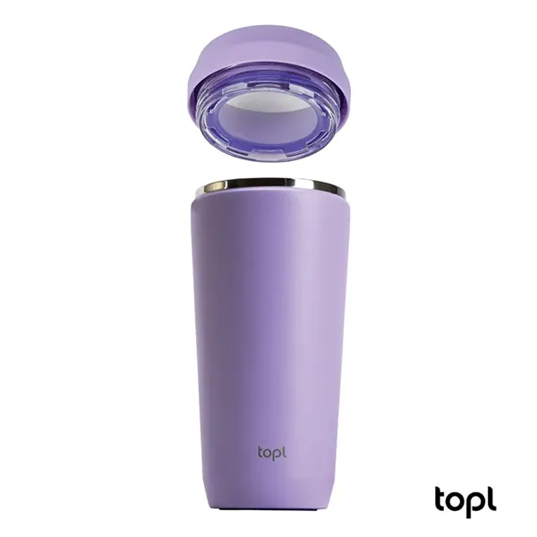 TOPL® 16 oz. Double Wall, Recycled Stainless Steel 360deg... - TOPL® 16 oz. Double Wall, Recycled Stainless Steel 360deg... - Image 41 of 73