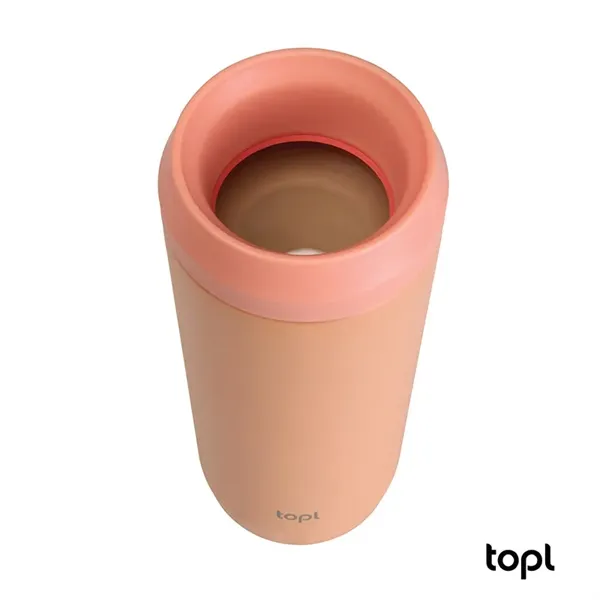 TOPL® 16 oz. Double Wall, Recycled Stainless Steel 360deg... - TOPL® 16 oz. Double Wall, Recycled Stainless Steel 360deg... - Image 46 of 73