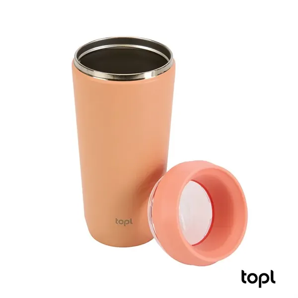 TOPL® 16 oz. Double Wall, Recycled Stainless Steel 360deg... - TOPL® 16 oz. Double Wall, Recycled Stainless Steel 360deg... - Image 47 of 73