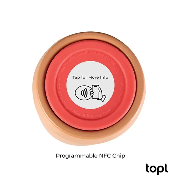 TOPL® 16 oz. Double Wall, Recycled Stainless Steel 360deg... - TOPL® 16 oz. Double Wall, Recycled Stainless Steel 360deg... - Image 50 of 73