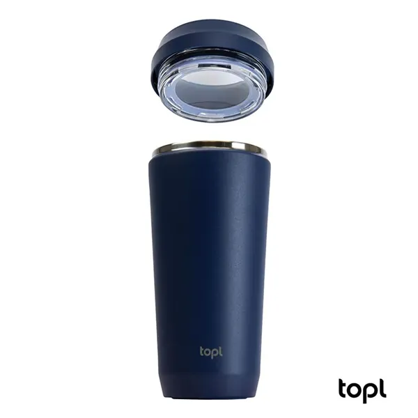 TOPL® 16 oz. Double Wall, Recycled Stainless Steel 360deg... - TOPL® 16 oz. Double Wall, Recycled Stainless Steel 360deg... - Image 55 of 73