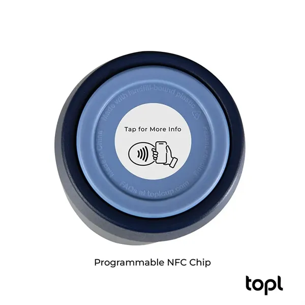 TOPL® 16 oz. Double Wall, Recycled Stainless Steel 360deg... - TOPL® 16 oz. Double Wall, Recycled Stainless Steel 360deg... - Image 57 of 73
