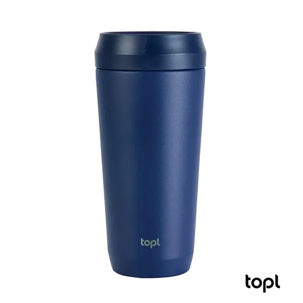 TOPL® 16 oz. Double Wall, Recycled Stainless Steel 360deg... - TOPL® 16 oz. Double Wall, Recycled Stainless Steel 360deg... - Image 59 of 73