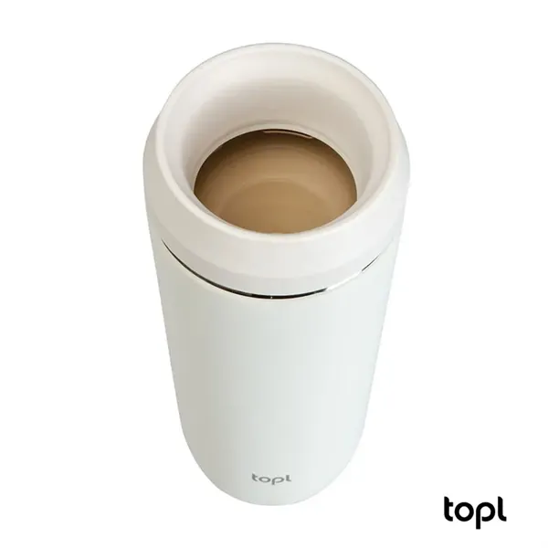 TOPL® 16 oz. Double Wall, Recycled Stainless Steel 360deg... - TOPL® 16 oz. Double Wall, Recycled Stainless Steel 360deg... - Image 60 of 73