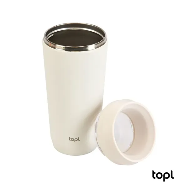 TOPL® 16 oz. Double Wall, Recycled Stainless Steel 360deg... - TOPL® 16 oz. Double Wall, Recycled Stainless Steel 360deg... - Image 61 of 73