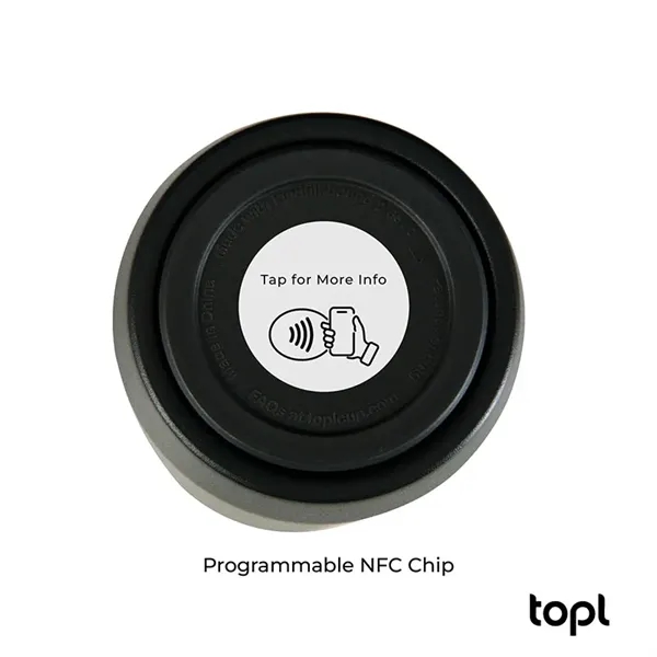 TOPL® 20 oz. Double Wall, Recycled Stainless Steel 360deg... - TOPL® 20 oz. Double Wall, Recycled Stainless Steel 360deg... - Image 19 of 70