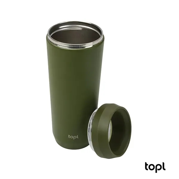 TOPL® 20 oz. Double Wall, Recycled Stainless Steel 360deg... - TOPL® 20 oz. Double Wall, Recycled Stainless Steel 360deg... - Image 23 of 70